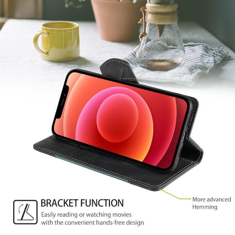 Funda de Cuero con Hebilla Magnética para Sharp Aquos Wish4 (Negra)