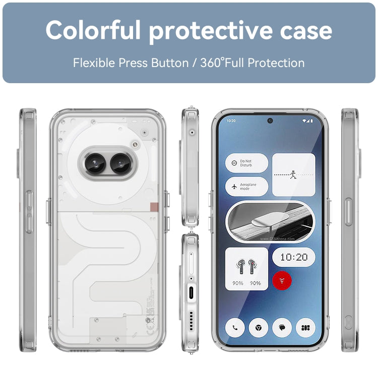 Funda TPU For Nothing Candy Phone 2A Plus para Teléfono (Transparente)