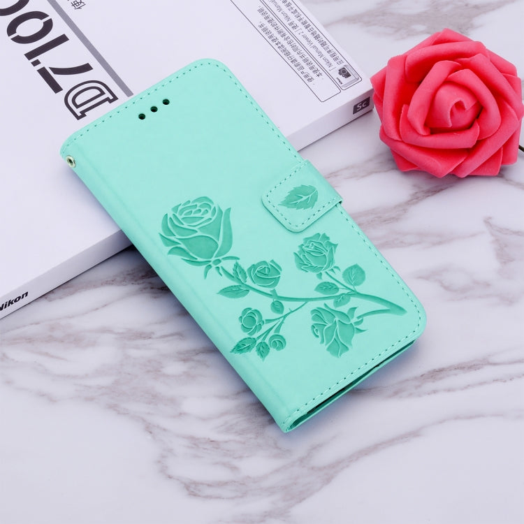 Funda para Teléfono Samsung Galaxy M34 5G Cuero PU con Tapa En Relieve (Verde)