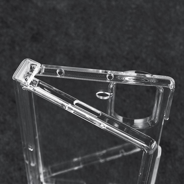 Funda protectora 3 en 1 para Samsung Galaxy Z Fold7, transparente, a prueba de golpes (transparente)