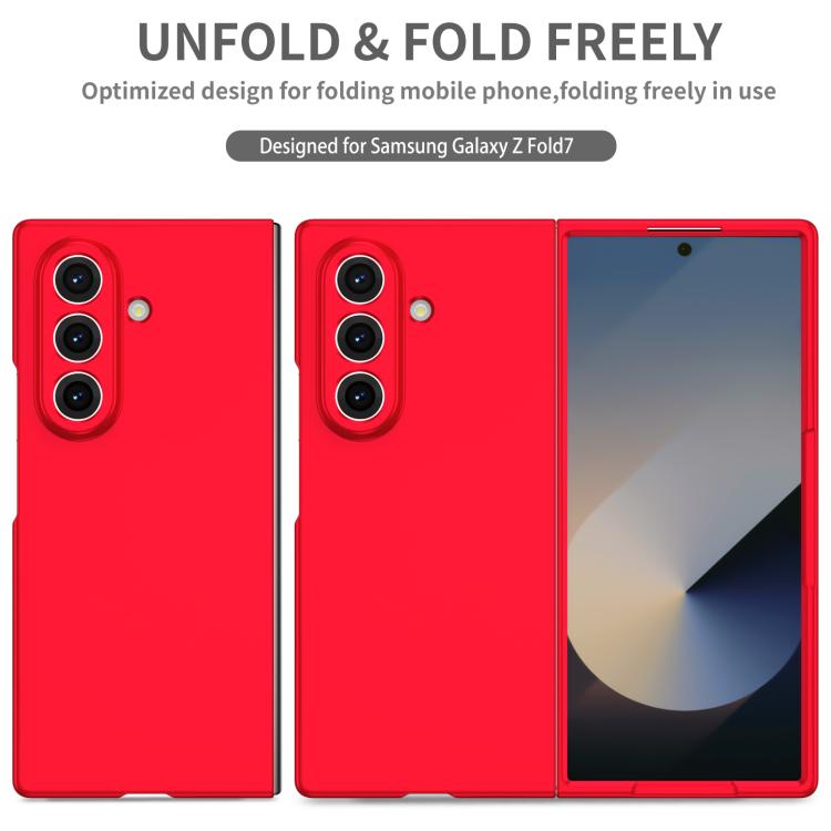Funda plegable para Samsung Galaxy Z Fold7 5G Armor (roja)