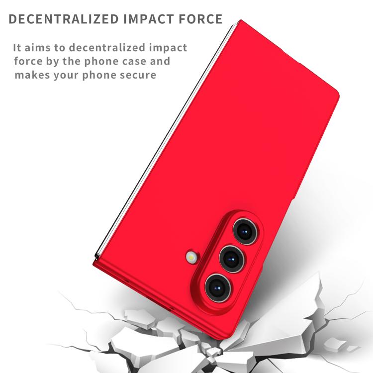 Funda plegable para Samsung Galaxy Z Fold7 5G Armor (roja)