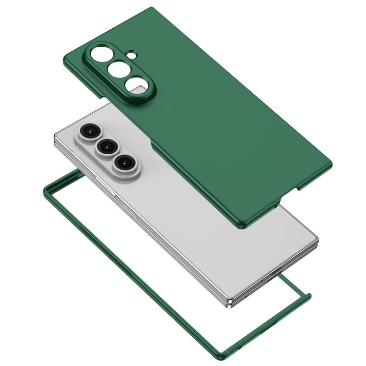 Funda plegable para Samsung Galaxy Z Fold7 5G (verde oscuro)