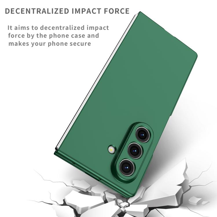 Funda plegable para Samsung Galaxy Z Fold7 5G (verde oscuro)