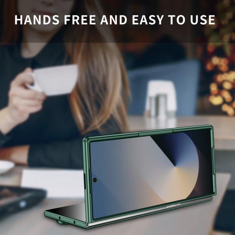 Funda plegable para Samsung Galaxy Z Fold7 5G (verde oscuro)