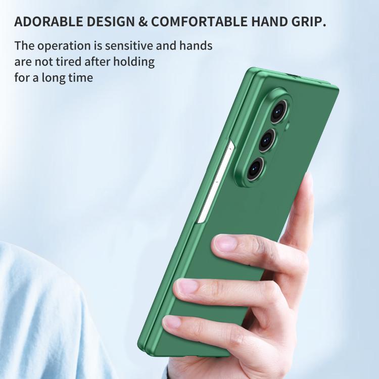 Funda plegable para Samsung Galaxy Z Fold7 5G (verde oscuro)