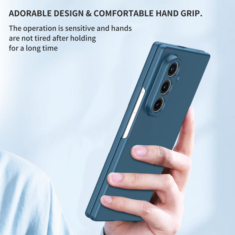 Funda plegable Armor para Samsung Galaxy Z Fold7 5G (azul oscuro)