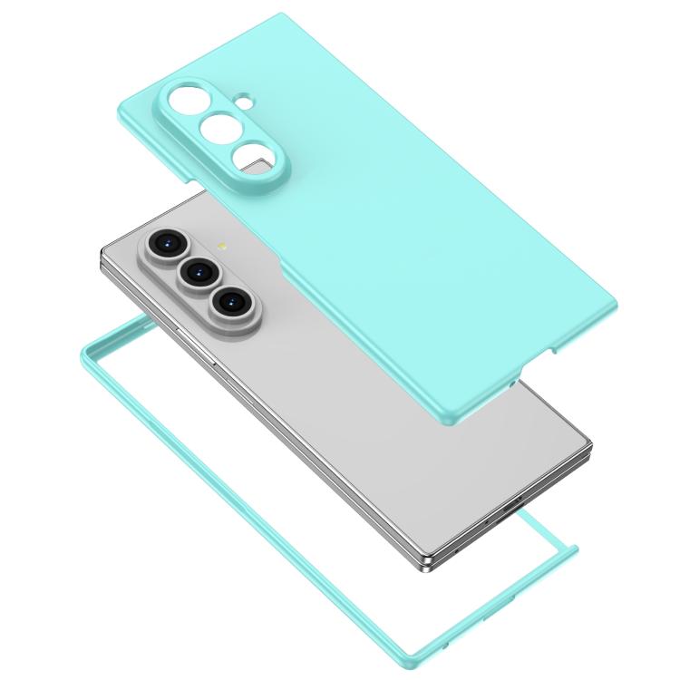 Funda plegable Armor para Samsung Galaxy Z Fold7 5G (azul cielo)