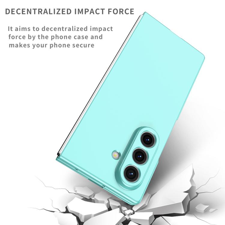 Funda plegable Armor para Samsung Galaxy Z Fold7 5G (azul cielo)