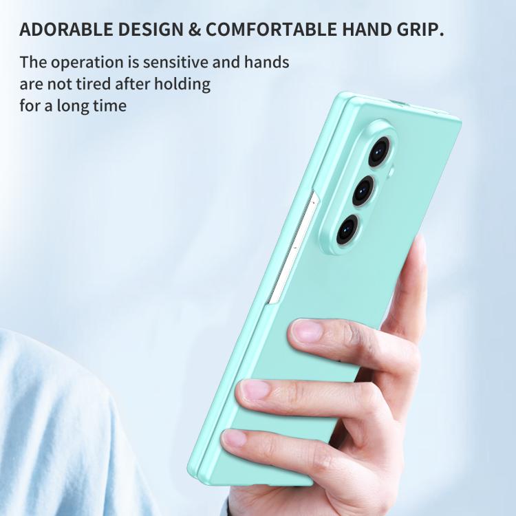 Funda plegable Armor para Samsung Galaxy Z Fold7 5G (azul cielo)
