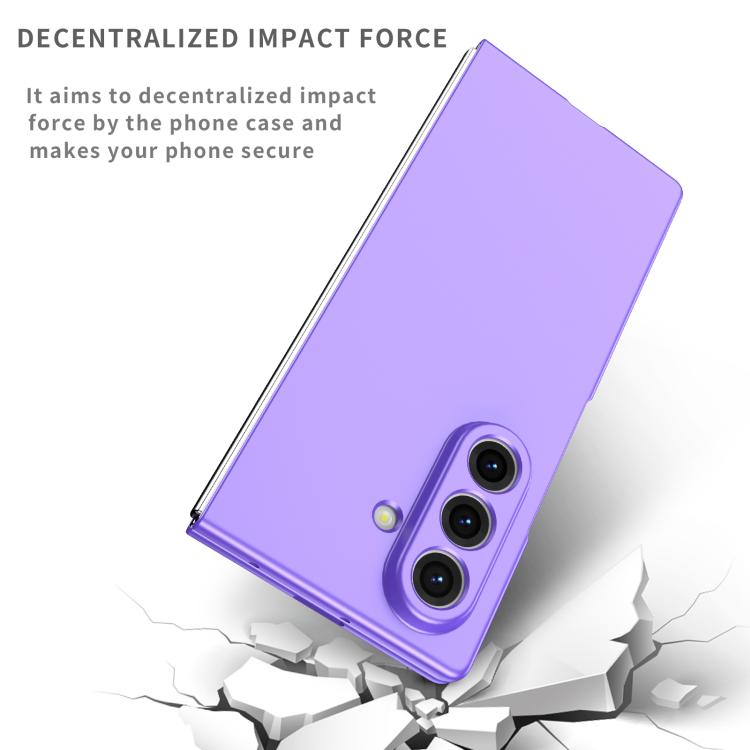 Funda plegable Armor para Samsung Galaxy Z Fold7 5G (morada)