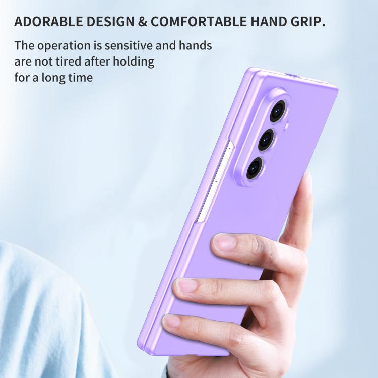 Funda plegable Armor para Samsung Galaxy Z Fold7 5G (morada)