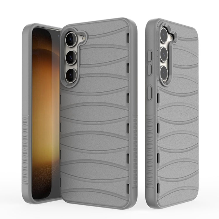 Para Samsung Galaxy S23+ 5G Multi-tuyere Potente carcasa para teléfono con disipación de calor (gris)