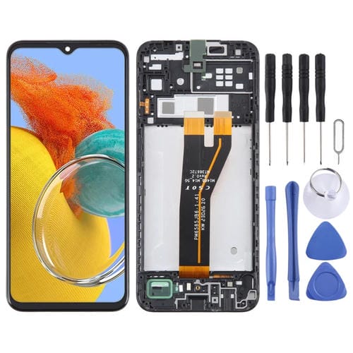 LCD-Bildschirm Samsung Galaxy M14 SM-M146B mit Rahmen