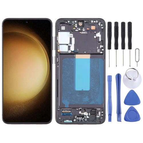 LCD-Bildschirm Samsung Galaxy S23+ SM-S916B mit Rahmen