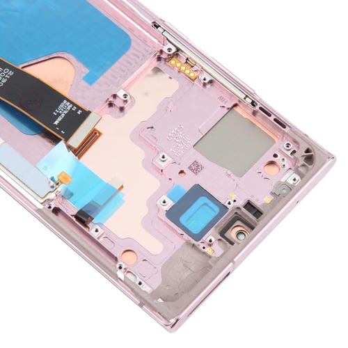 OLED-Bildschirm Samsung Galaxy Note 20 Ultra 5G (SM-N986B) 6,78" mit Rahmen (Gold)