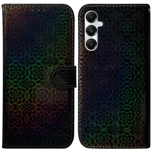 Funda de Teléfono Samsung Galaxy A05S Cuero Hebilla Magnética (Negro)