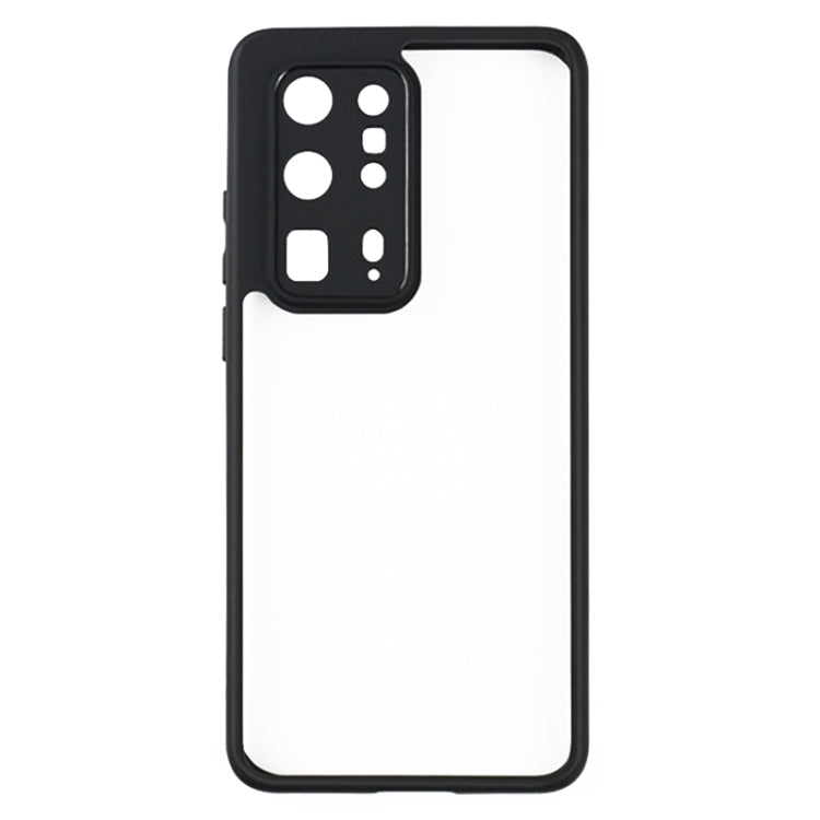 Funda para Huawei P40 Pro+ Frosted TPU y Transparente PC (Negro)