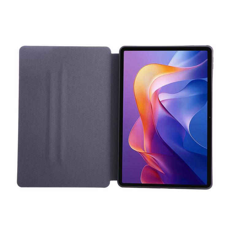 Funda de cuero Crazy Horse para tableta Xiaomi Redmi Pad 2 (roja)