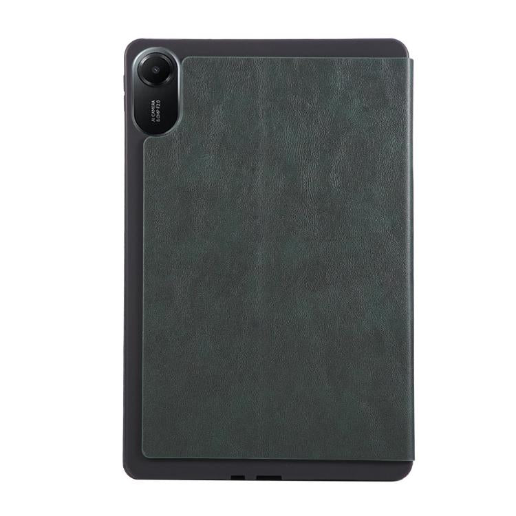 Funda de cuero Crazy Horse para tableta Xiaomi Redmi Pad 2 (verde)
