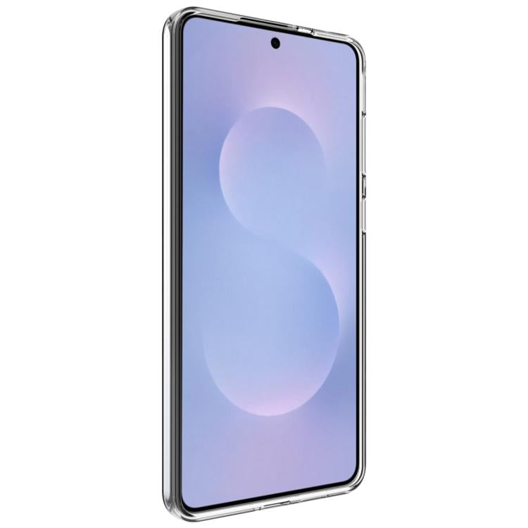 Funda de TPU transparente a prueba de golpes para Samsung Galaxy S25 Edge 5G, serie imak UX-10 (transparente)