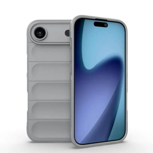 Funda de TPU + franela Magic Shield para iPhone 17 Air (gris)