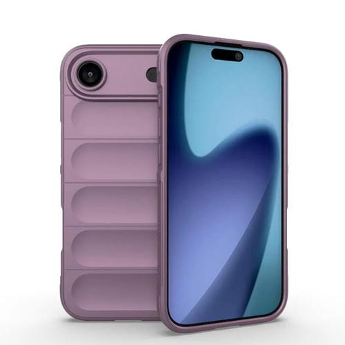 Funda de TPU + franela Magic Shield para iPhone 17 Air (morado)