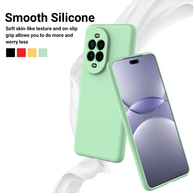 Funda Protectora Silicona Líquida Huawei Nova 13 Pro Cobertura Total (Verde)