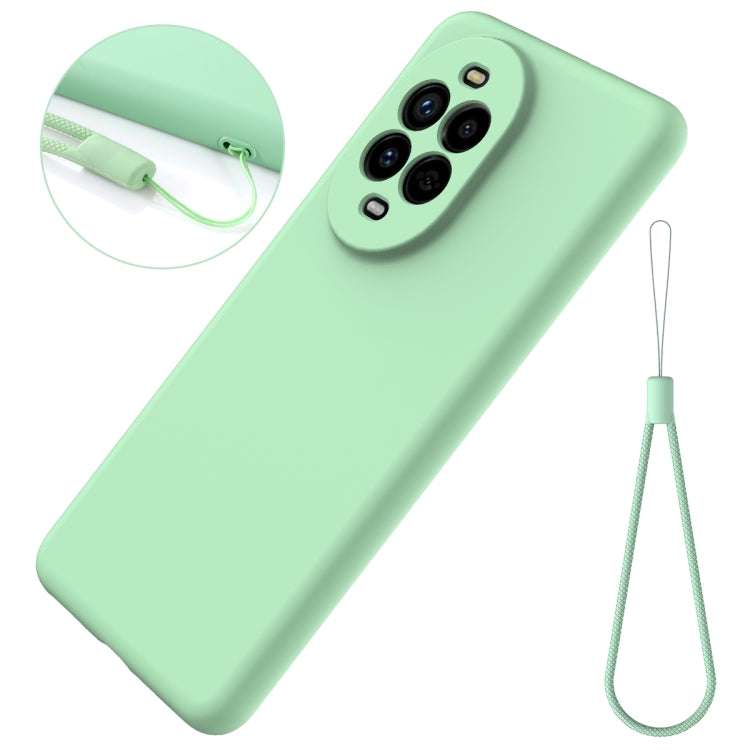 Funda Protectora Silicona Líquida Huawei Nova 13 Pro Cobertura Total (Verde)