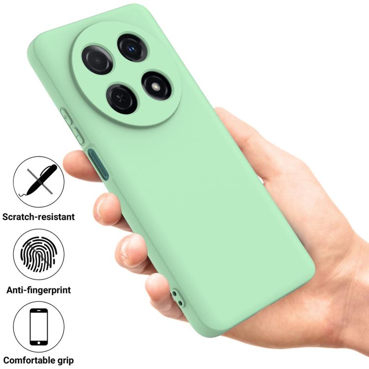 Funda Protectora Silicona Líquida Huawei Nova 13I Cobertura Total a Prueba de Caídas (Verde)