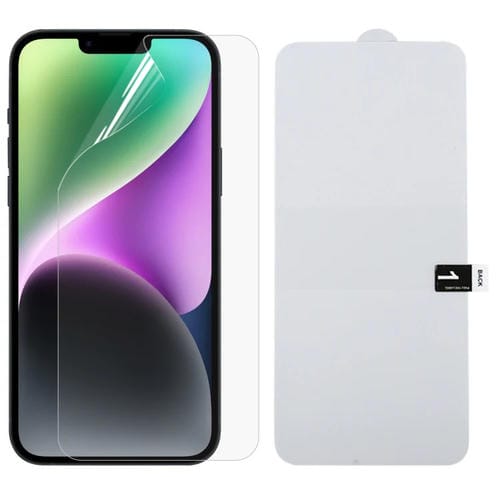 Protector de Pantalla Película Hidrogel para iPhone 15 Completa a Prueba de Explosiones - MOVILSTORE