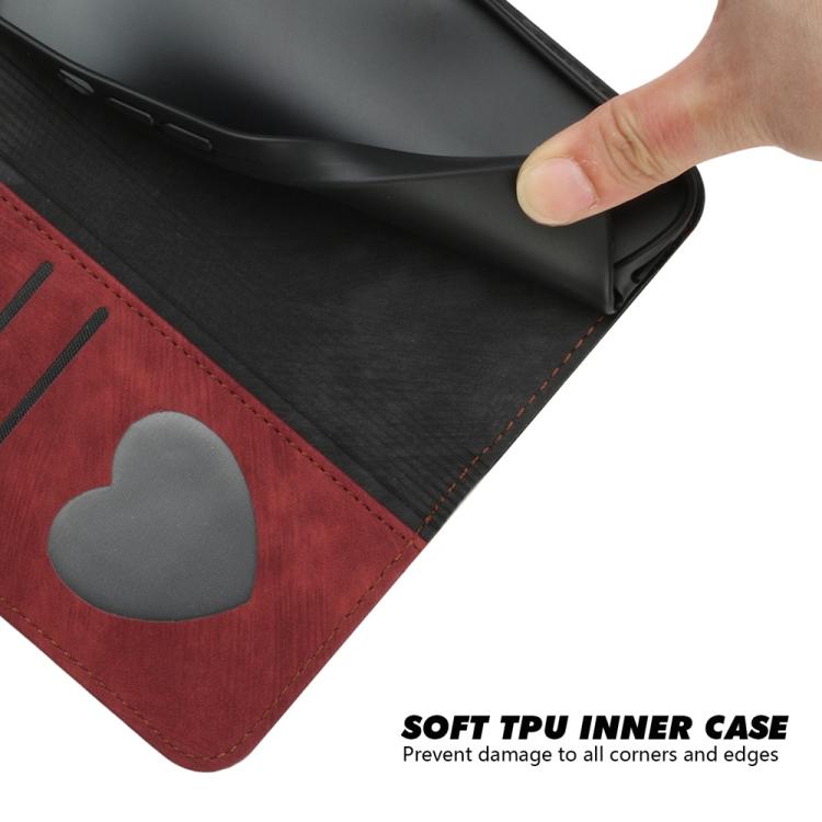 Funda de Cuero para Huawei Nova 12 Pro / Nova 12 Ultra con Correa y Hebilla Doble Plegable (Rojo)