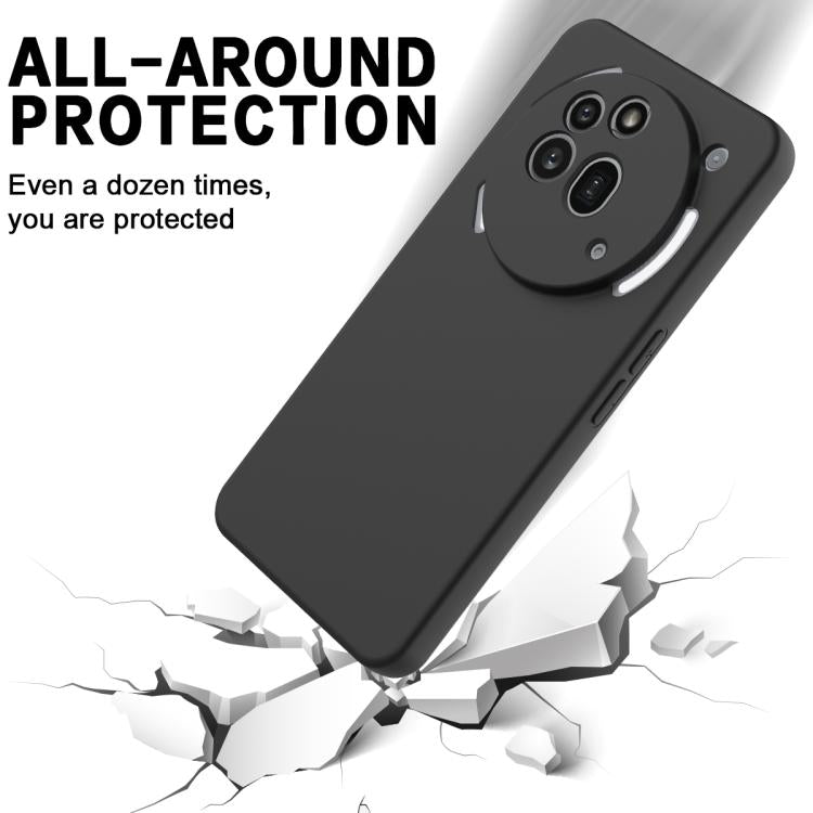 Funda de Silicona Líquida para Teléfono 3A Pro a Prueba de Golpes (Negro)