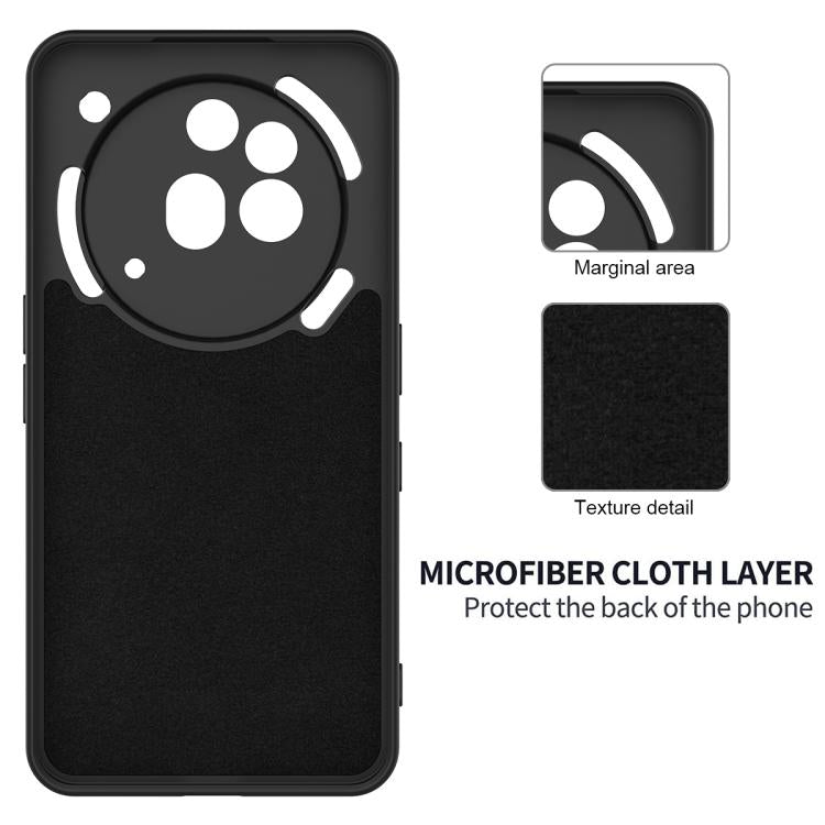 Funda de Silicona Líquida para Teléfono 3A Pro a Prueba de Golpes (Negro)