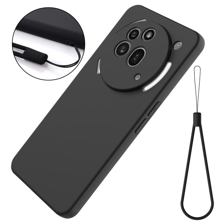 Funda de Silicona Líquida para Teléfono 3A Pro a Prueba de Golpes (Negro)