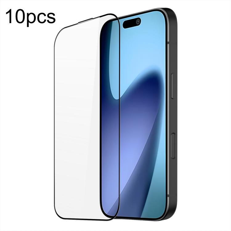Para iPhone 17 Air 10 piezas DUX DUCIS 0,33 mm 9H Película de vidrio templado de alúmina media