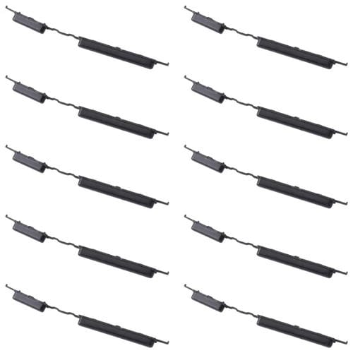 Botões de Energia e Volume Samsung Galaxy A02 SM-A022 (10 Peças) (Preto)