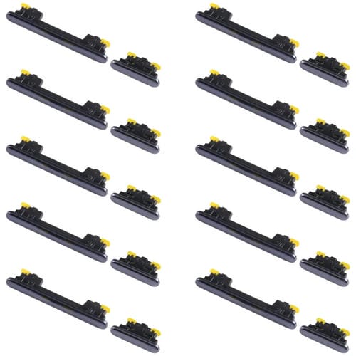 Power and Volume Buttons Samsung Galaxy A33 5G (10 Pieces) (Black)