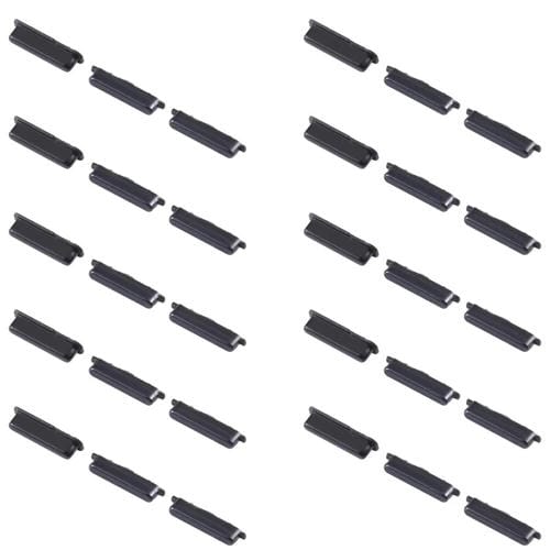 Ein- / Lautstärketasten Samsung Galaxy J3 SM-J330 (Schwarz) - Packung mit (10 Stück)