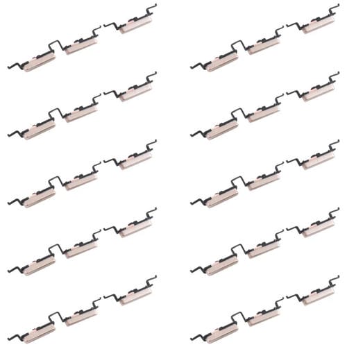 Botões Samsung Galaxy J4 SM-J400 Ligado e Volume (Dourado) - Pack (10 Peças)