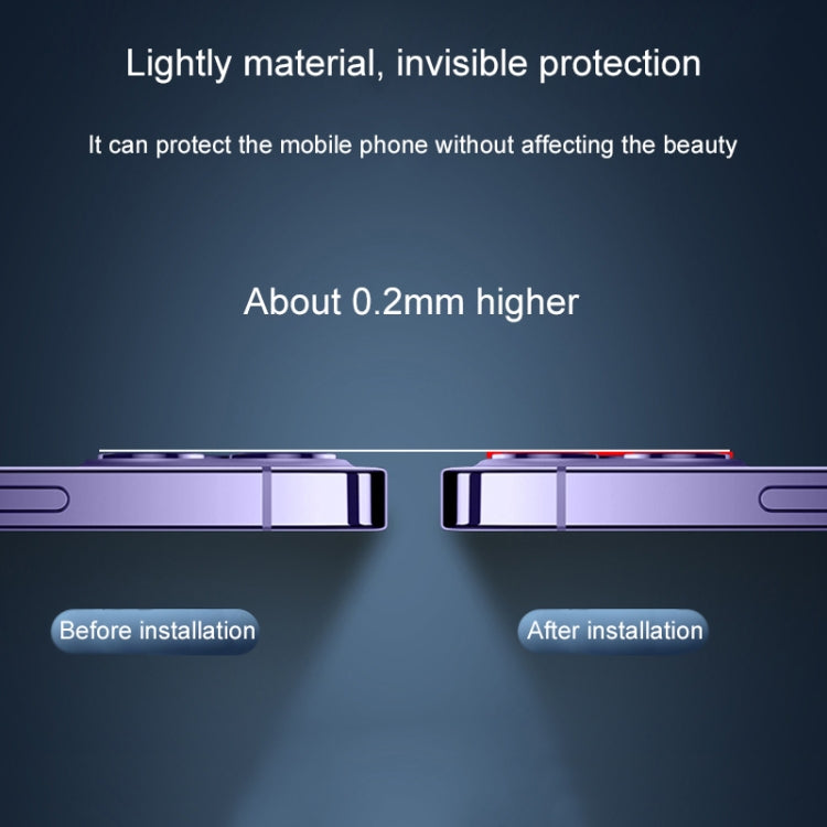 Película de Cámara Trasera para iPhone 15/15 Plus Vidrio Templado (50 Piezas) - MOVILSTORE