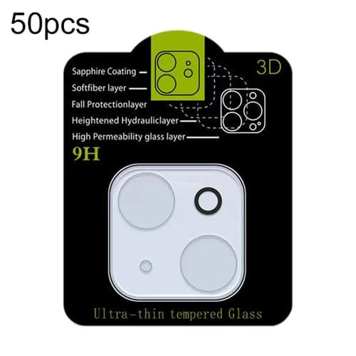 Película de Cámara Trasera para iPhone 15/15 Plus Vidrio Templado 50 Piezas - MOVILSTORE