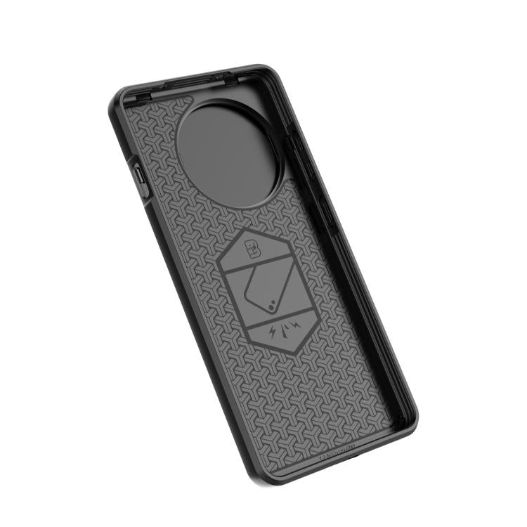 Funda para Teléfono OnePlus Ace 5/Ace 5 Pro con Soporte y Carcasa Deslizante TPU y PC (Morado)