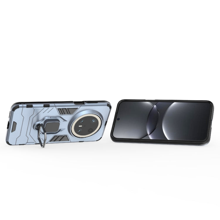 Funda para Teléfono Huawei Mate 70 Pro/70 Pro+ TPU y PC Soporte Prueba de Golpes (Azul Marino)