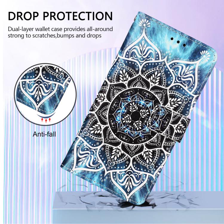 Funda de Cuero para Huawei Nova 13 y Nova 12 con Patrón de Tigre Blanco y Negro