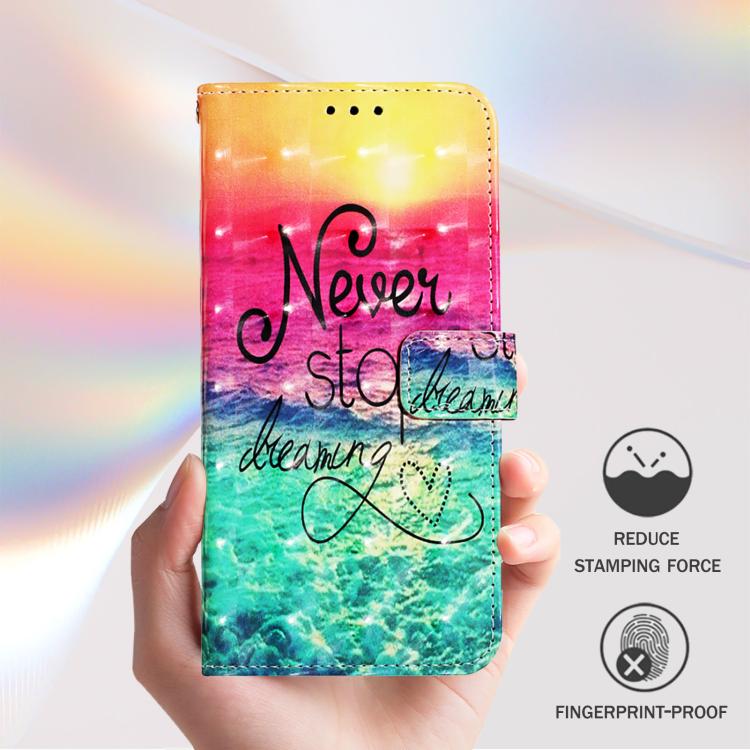 Funda de Cuero con Tapa Horizontal y Pintura 3D para Huawei Nova 13/Nova 12 (Chasing Dreams)