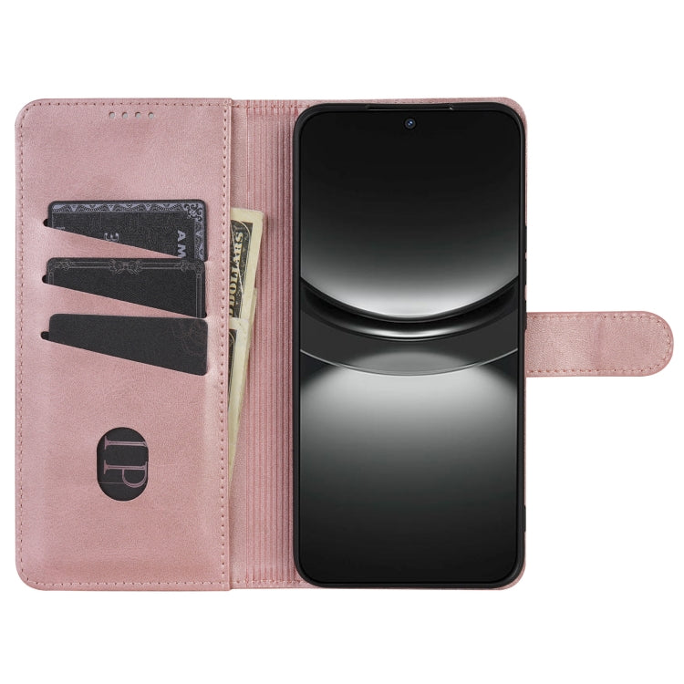 Funda de Piel Sintética Azns con Tapa para Huawei Mate 70 Pro/70 Pro+ (Oro Rosa)