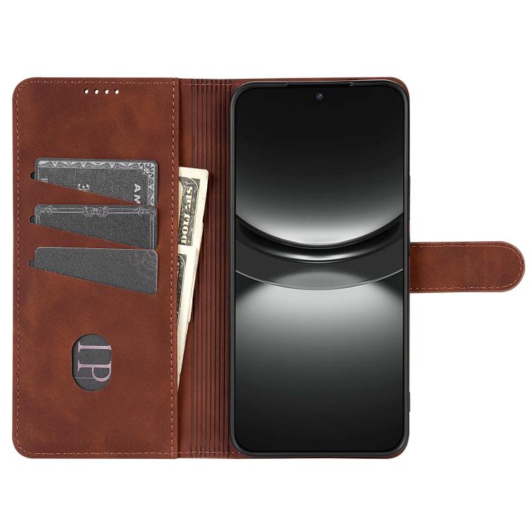 Funda Piel Sintética con Tapa para Huawei Enjoy 70X Maimang 30 Azns (Marrón)