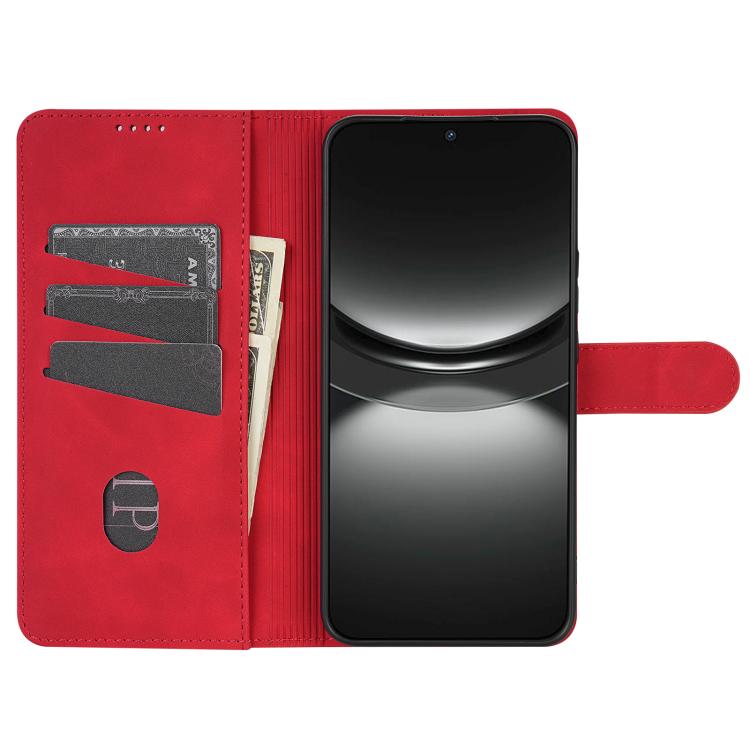 Funda de Piel Sintética con Tapa para Huawei Enjoy 70X Maimang 30 Azns (Rojo)