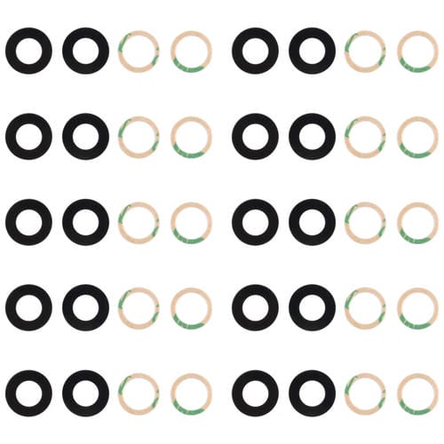 Lot of 10 Rear Camera Lenses Samsung Galaxy A04 SM-A045F